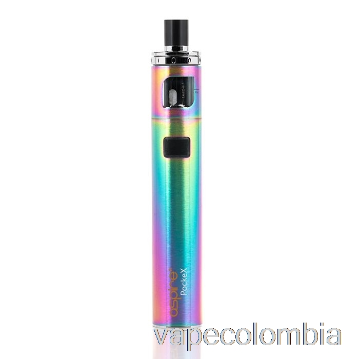 Vape Recargable Aspire Pockex Aio Kit De Inicio Arcoiris